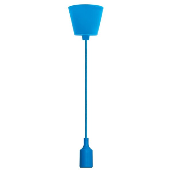 Kit de suspension pour lampe E14 Couleur Bleu