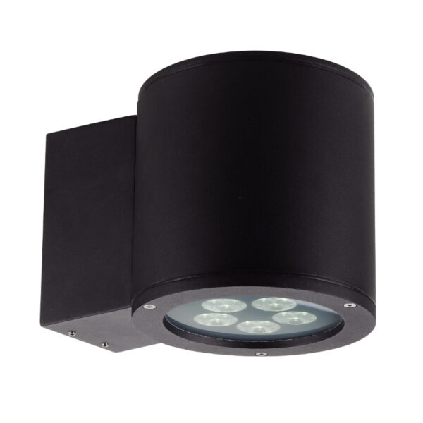 Applique Murale Ext Led Blanc Rond 15W 230V Ip44