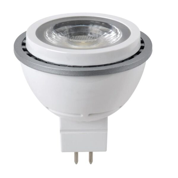 Lampe Mr16 Cob 5W 350Lm Ip20 Al 12Vac/Dc B Chaud Cl-Iii 40° D50Mm Drv Exc  LED