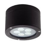 Plafonnier LED Extérieur Rond 15 W 230 V Blanc Chaud IP44