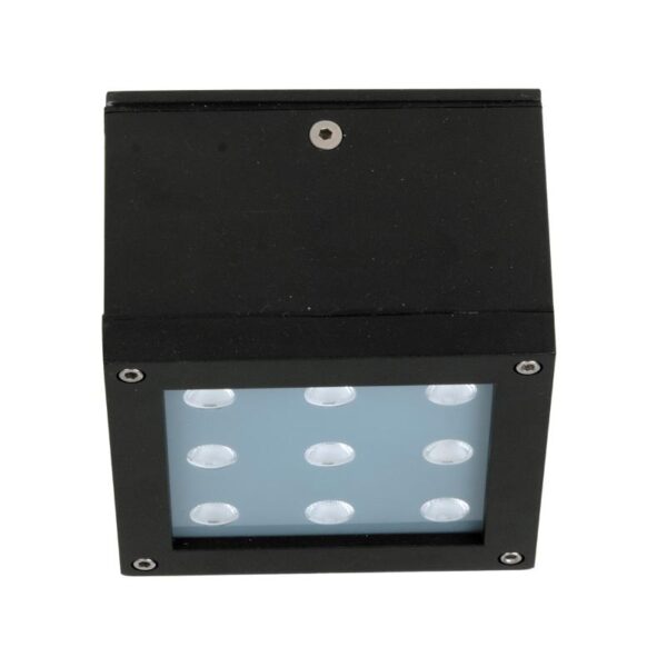 Plafonnier Muralee Extérieur Led Jaune Carre 9W 230V Ip44  LED