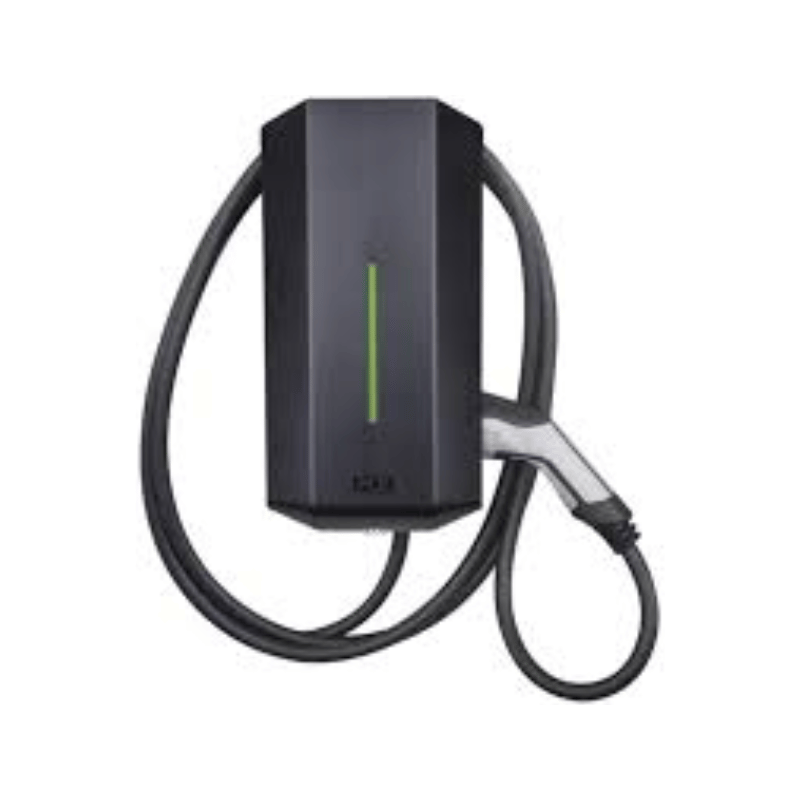 Borne de Recharge Murale 22 kW Type 2 Câble Fixe 4,5 m DC-RCM et RCCB Type A – PCE GLB