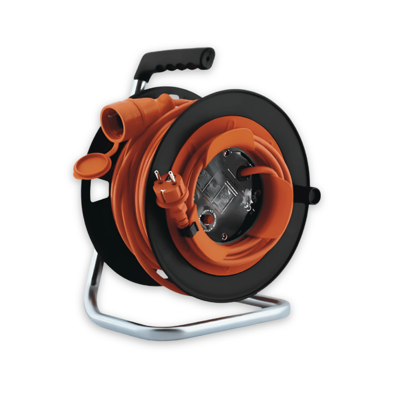 Enrouleur de Câble 3G1.5 mm² 2 m – Série Gardenflex