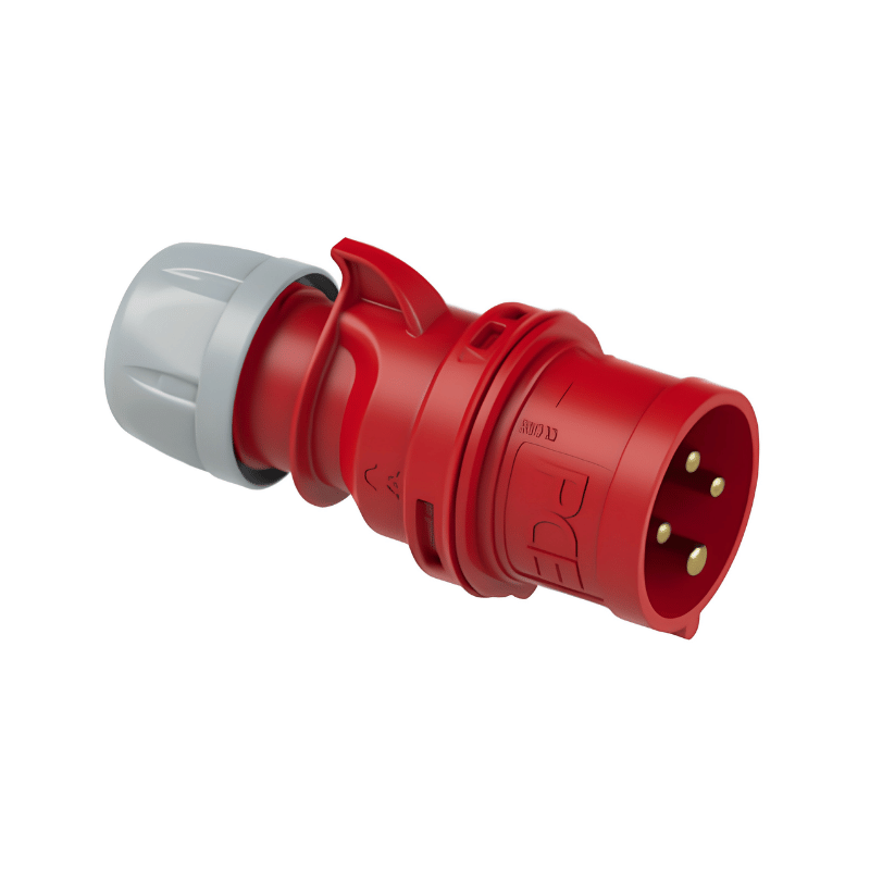 Fiche Industrielle Mâle 3P+T 16 A 400 V 6h IP44/54