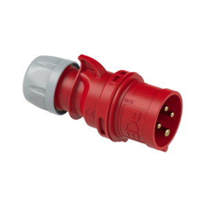 Fiche Industrielle Mâle 3P+T 32 A 400 V IP44/54