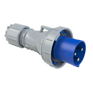 Fiche Industrielle Mâle 2P+T 63 A 230 V IP67