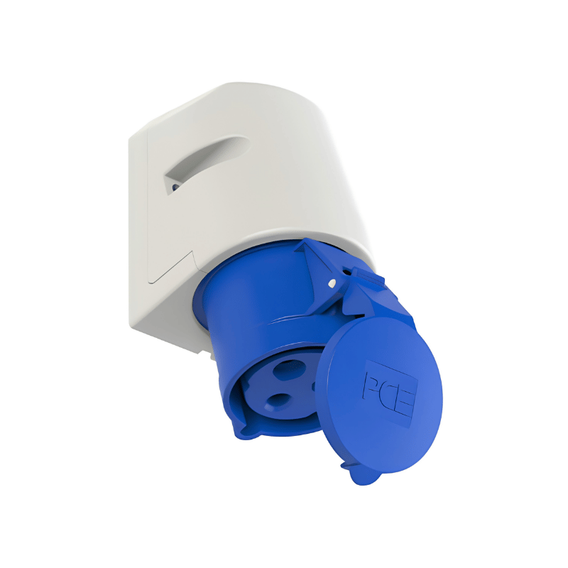 Prise Industrielle en Saillie 2P+T 32 A 230 V 6h IP44/54