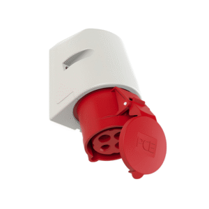 Prise Industrielle en Saillie 3P+T 32 A 400 V 6h IP44/54