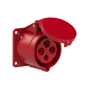 Prise Industrielle Encastrée Droite 3P+T 32 A 6h IP44/54