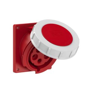 Prise Industrielle Encastrée Inclinée 3P+N+T 32 A 6h IP67