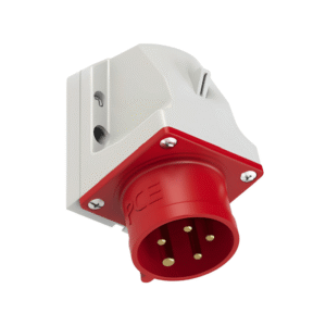 Socle Mâle Industriel en Saillie 3P+N+T 16 A 6h IP44/54