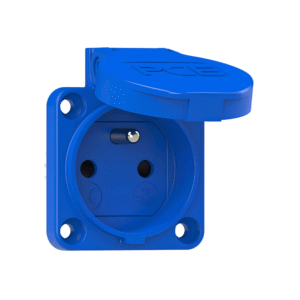 Socle Prise Bleu 2P+T 16 A IP54