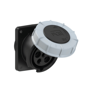 Prise Industrielle Encastrée Inclinée 3P+N+T 63 A 7h IP67