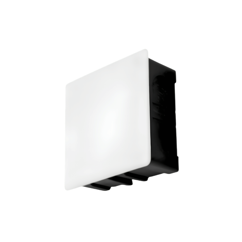Boîte de Dérivation Encastrée Carré 100 × 100 × 50 mm – Série Derivbox