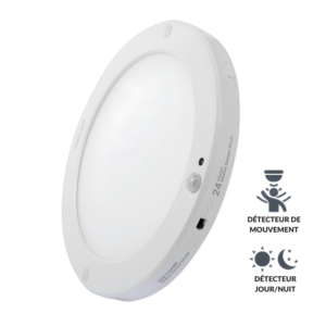 Panneau LED Encastré Rond Blanc Neutre