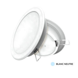 Panneau LED Encastré Rond 20 W Blanc Neutre – Série Lightway