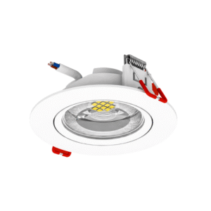 Spot LED Rond 3 W Blanc Chaud IP20 – Série Skylight